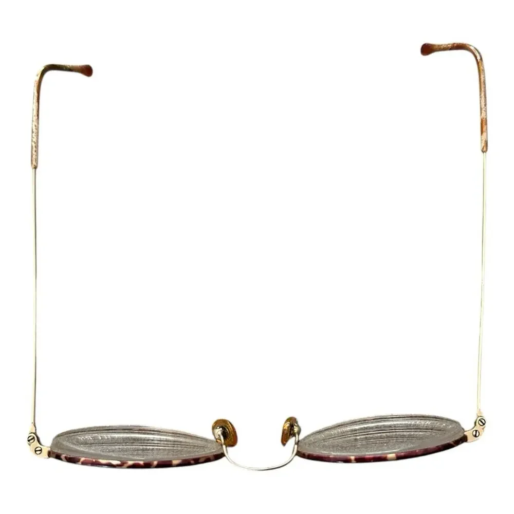 Brooks Brothers Italy BB 128 1007 49 19 140 Gold Tortoise Eyeglass Frames